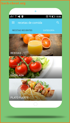 recetas faciles screenshot