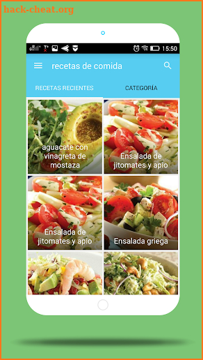 recetas faciles screenshot