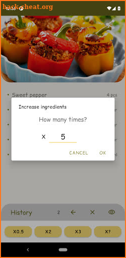 Recipe calculator - CookBook. Kitchen Assistant screenshot