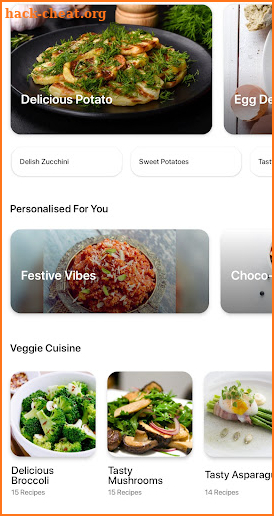 Recipe Generator App screenshot