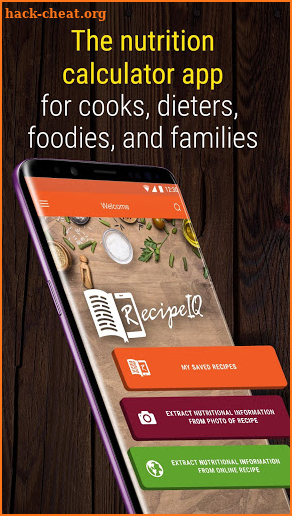 RecipeIQ: Find Healthy Recipes screenshot