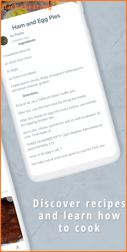 RecipeOwn - Recipes every day screenshot