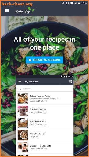 RecipeSage - Personal Recipe Keeper screenshot
