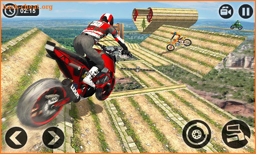 Reckless Motorbike Racing Stunts screenshot