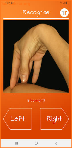 Recognise Hand screenshot