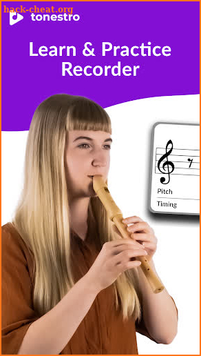 Recorder Lessons - tonestro screenshot