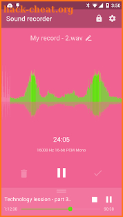 Recordr - Smart & Powerful Sound Recorder Pro screenshot