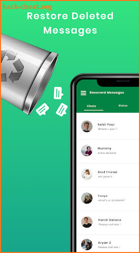 Recover Deleted Messages WA screenshot