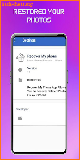 Recover Deleted Photos screenshot