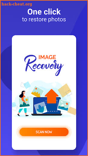 Recover deleted photos, Photo backup screenshot