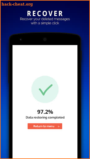 Recover Deleted Text Messages screenshot