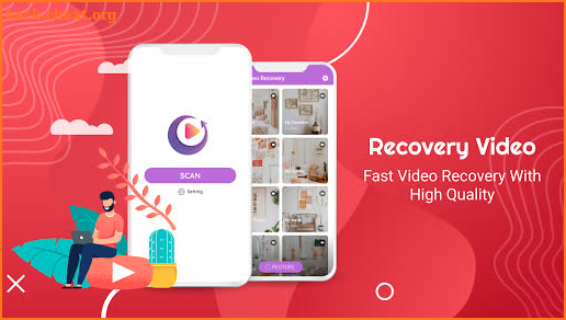 Recover Deleted Videos - Video Recovery App screenshot