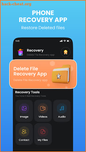 Recovery Photo Video & Contact screenshot