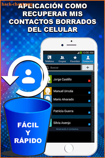 Recupera Contactos Borrados del Celular Guía Fácil screenshot