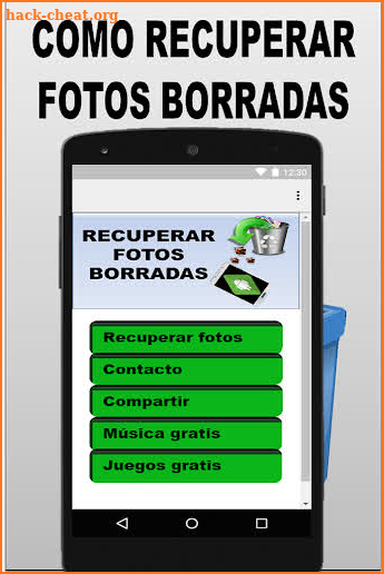 Recuperar fotos borradas del móvil guía screenshot