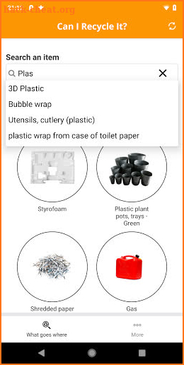 RecycleCT Wizard screenshot