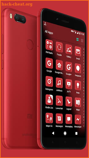 Red screenshot