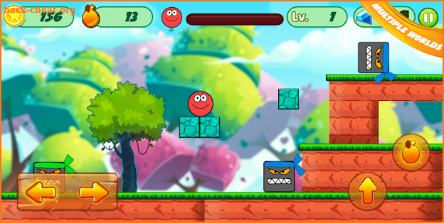 Red Adventure Ball _ Jumb Ball screenshot