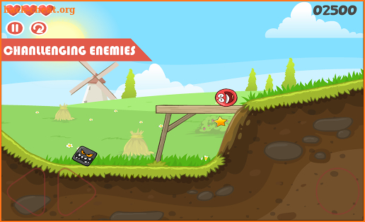 Red Ball Run 4: Physics Ball Bouncing screenshot