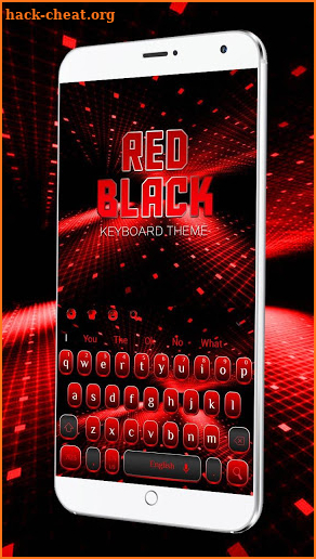 Red Black Keyboard screenshot