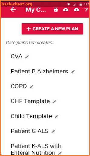 Red Book Hospice Care Planning screenshot