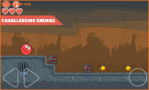 Red Bounce Ball 5: Jump Ball Adventure screenshot