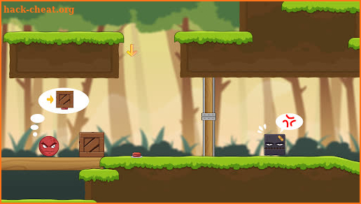 Red Bounce Ball Adventure screenshot