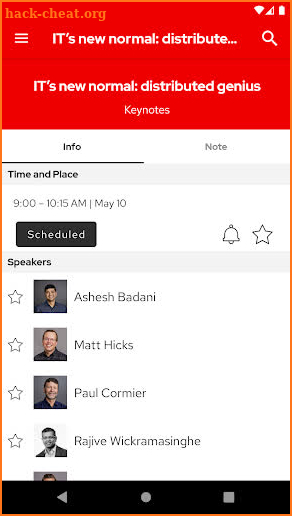 Red Hat Summit 2022 screenshot