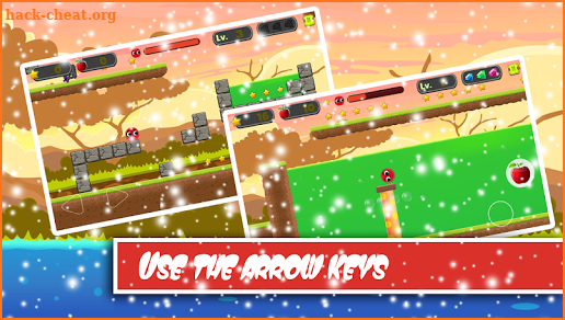 Red Hero Ball - Bounce Ball Adventure screenshot