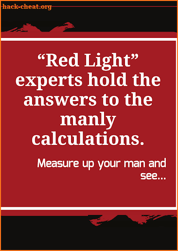 Red Light Ruler screenshot