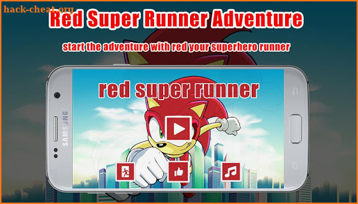 Red Super Runner Adventure screenshot