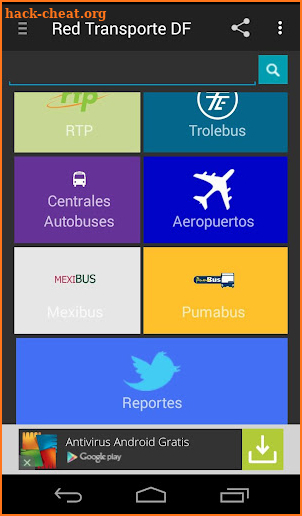 Red Transporte DF PRO screenshot