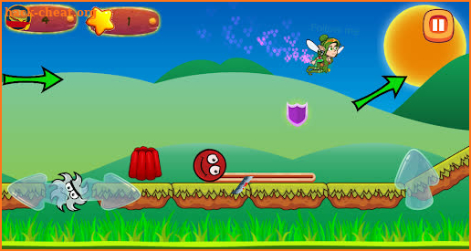 redball roller bounce: fairy screenshot