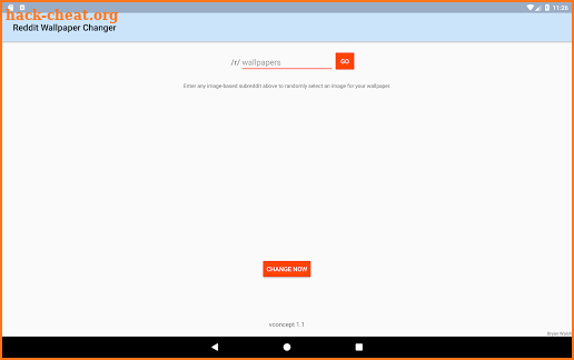 Reddit Wallpaper Changer screenshot