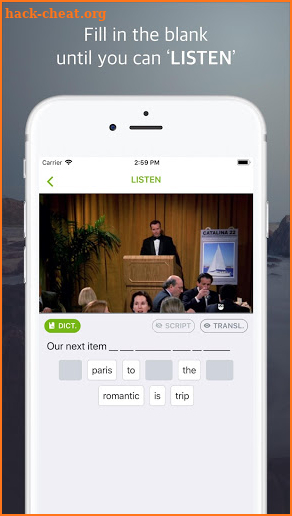 RedKiwi: Speak English with Videos screenshot