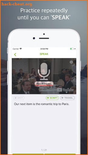 RedKiwi: Speak English with Videos screenshot