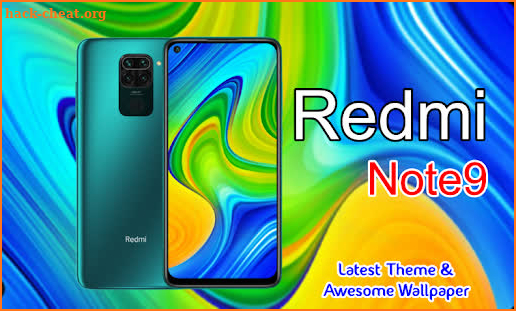 Redmi Note 9 launcher : Themes & Wallpapers screenshot