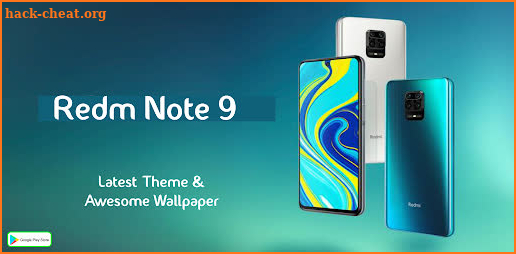 Redmi Note 9 launcher : Themes & Wallpapers screenshot