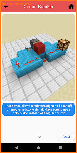 Redstone Guide - Build, Create, & Learn Redstone screenshot