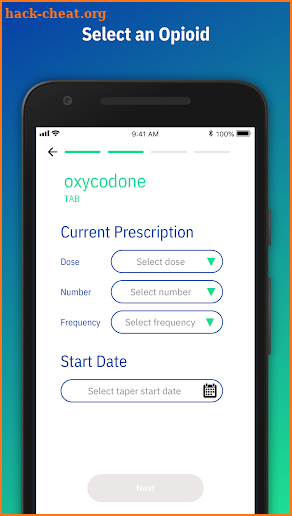 Reducere - Opioid Tapering Calculator screenshot