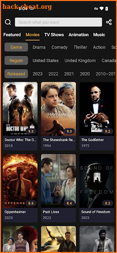 ReelRadar:Discover flick world screenshot