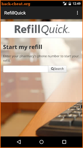 RefillQuick screenshot