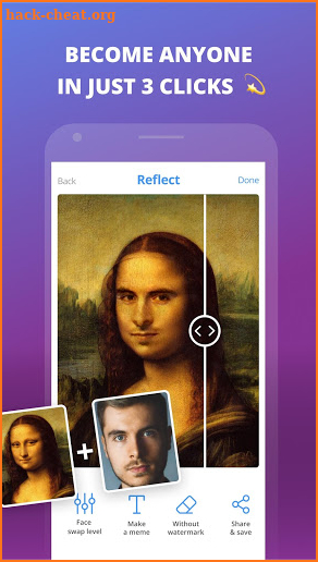 Reflect: Realistic Face Swap screenshot