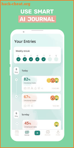 Reflectio: AI Mood Tracker screenshot