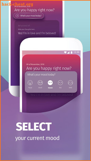 Reflexio: Mood Tracker & Journal. Anti Depression screenshot