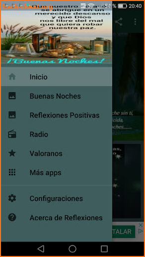 Reflexiones de Buenas Noches screenshot