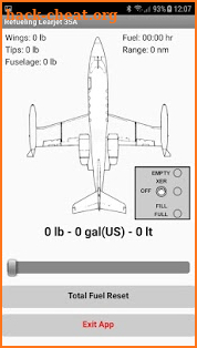 Refuel Learjet 35 screenshot