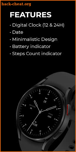 Regarder Minimal 2 Watch Face screenshot