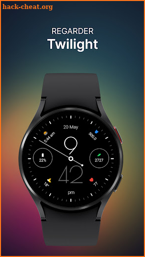 Regarder Twilight Watch Face screenshot