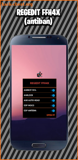 regedit mobile ffh4x screenshot